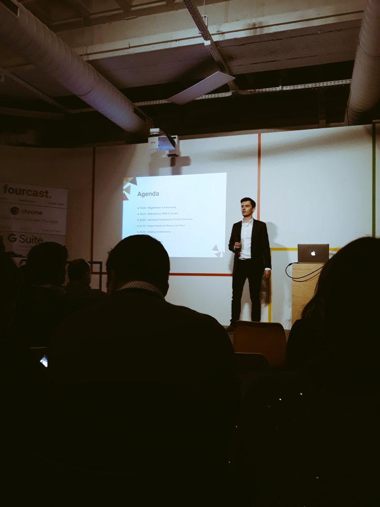 Op het programma vanavond! #letsgo #dmbmeetup2018