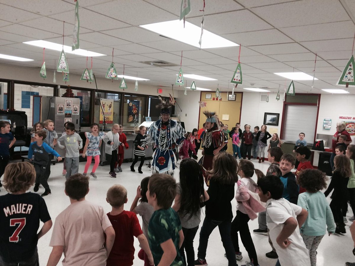 KathyVanWert's tweet photo. Horace May second graders participated in American Indian dance and storytelling today! Busy morning! Miigwetch! https://t.co/Lq8PDNjkIN