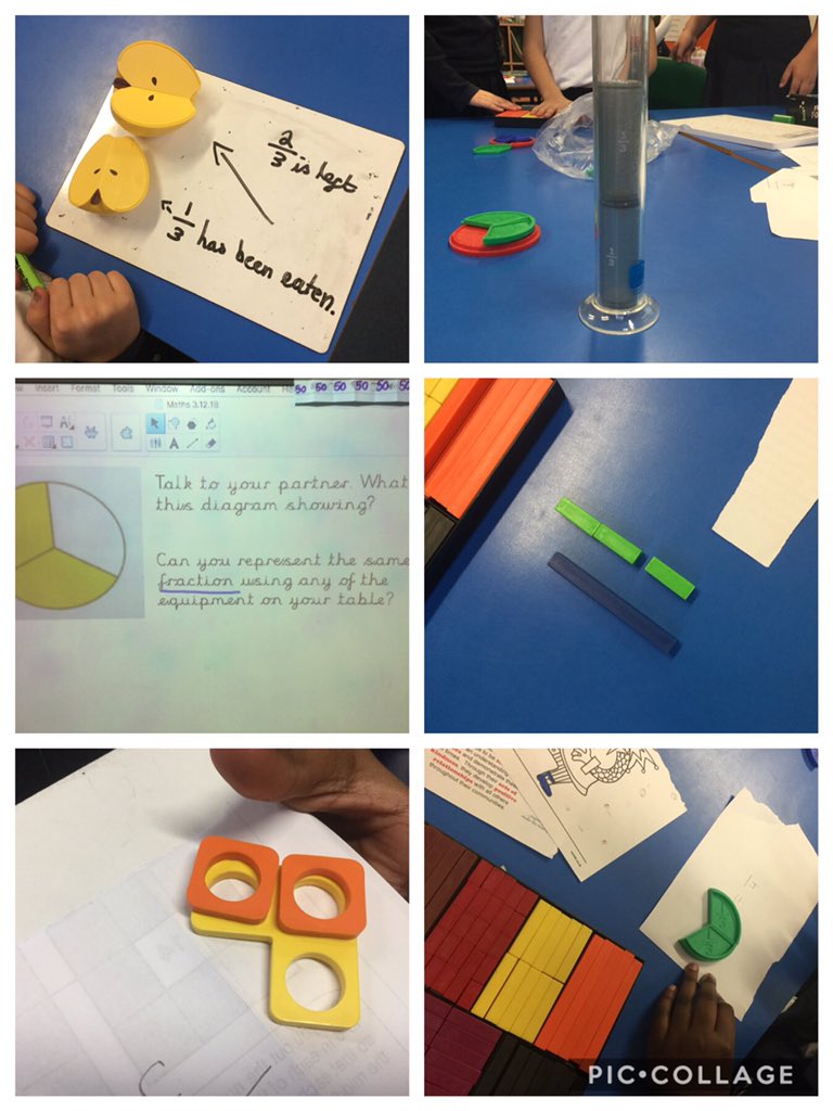 EPSMissNJudd's tweet image. Y4 learning about equivalent fractions #makeit #explainit @Eastfield_EN3 @EPSMomtaz