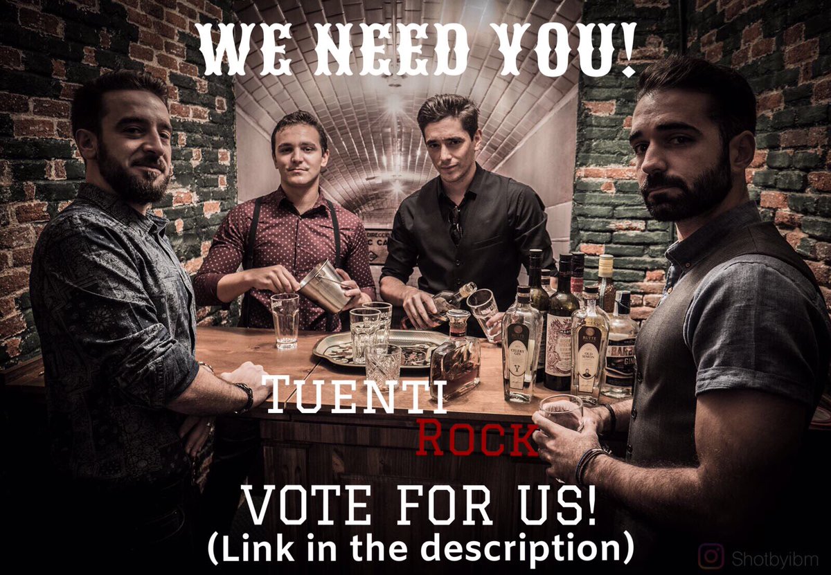 SWPreachers's tweet photo. ¿Nos has votado ya? Necesitamos vuestra ayuda para ir a Berlín! Entre todos podemos! https://t.co/E6ZL8g8Tzg #YesWeCan #TuentiRock #Tuenti #Concurso https://t.co/QvChGnfe9d