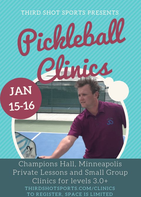 SWMetroPB's tweet image. Popular Clinician Mark Renneson Returns to Minnesota January 15th and 16th swmetropickleball.org/popular-clinic…