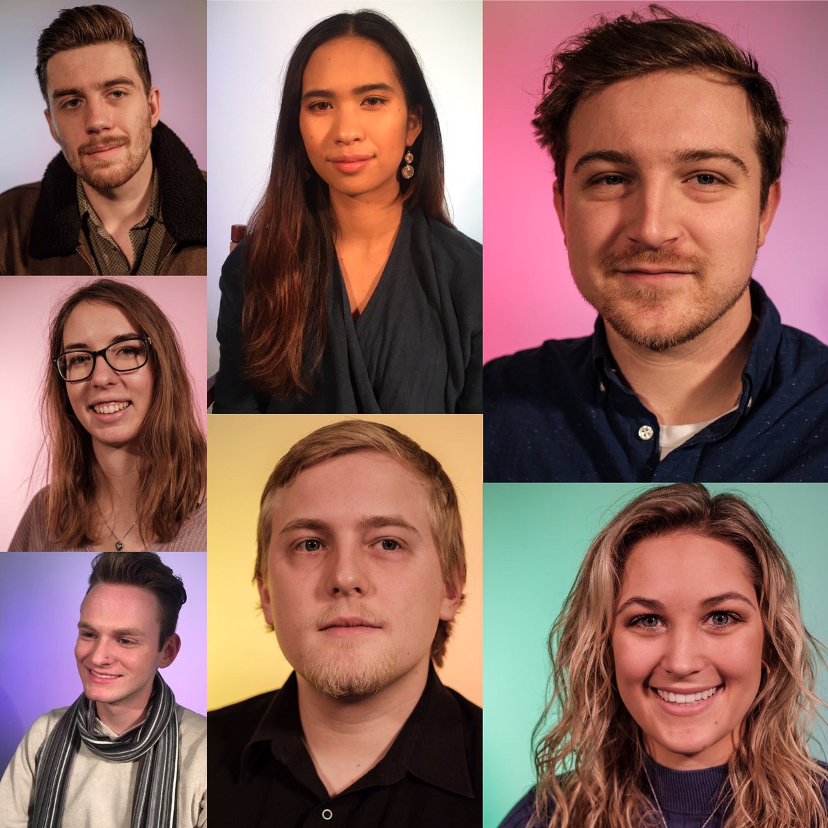 ColumCinemaTV's tweet photo. #framework2019 shows off graduating students and their work @ColumbiaChi. Portraits by @fatsquirrelpics @columcinematv #SMAtoday https://t.co/rvoyymYjPl
