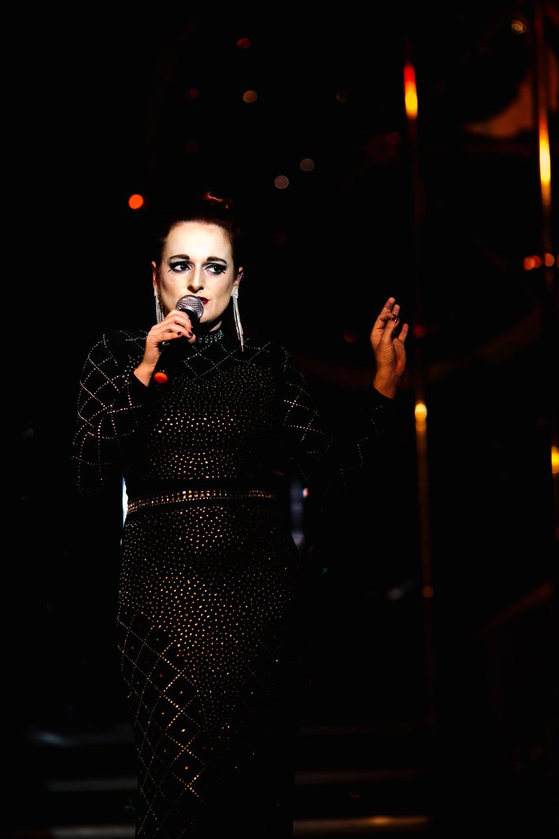 The gorgeously glittery <a href="/SoozUK/">Sooz Kempner FOLLOW ME ON BLUESKY</a> at STUNNING last week.