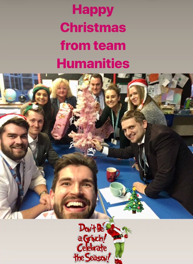 MedenHumanities's tweet photo. Happy Christmas! We will miss both Helen and Ben 🎄@MrJordanGeog @TorchSCITT https://t.co/WGVjsAXEJH