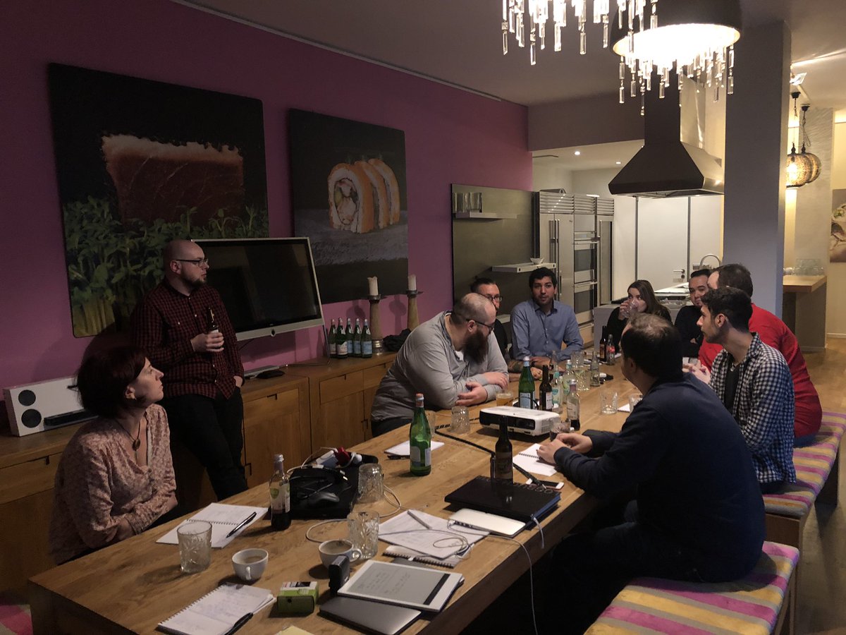 aaron_licht's tweet photo. @technikpr team workshop done. Thank you everyone for the great day! 2019 here we come. #technikPR #PublicRelations #workshop #teambuilding #agencylife #Hamburg https://t.co/M3TL1EpkTU