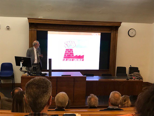 AminaMemon1's tweet image. Prof Chris Brewin @ucl retirement lecture acknowledged the impact of research on memory notably #CognitiveInterview. It takes time &amp;amp; persistence- #laluttecontinue (the battle/struggle goes on) to take down walls! #impact #researchImpact #CaseStudies
