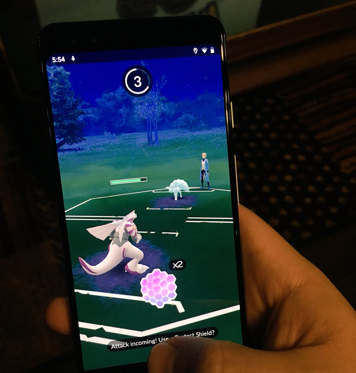 DracoGames90's tweet photo. Imagenes de Dialga y Palkia en Pokemon Go. Falta muy poco para la activación del PvP. https://t.co/UwLFmQ1dOw
