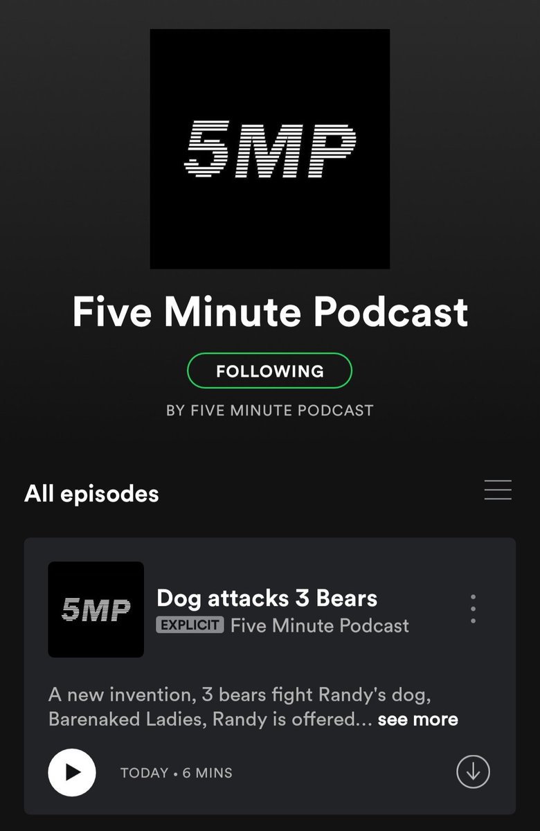 Five Minute Podcast tweet media