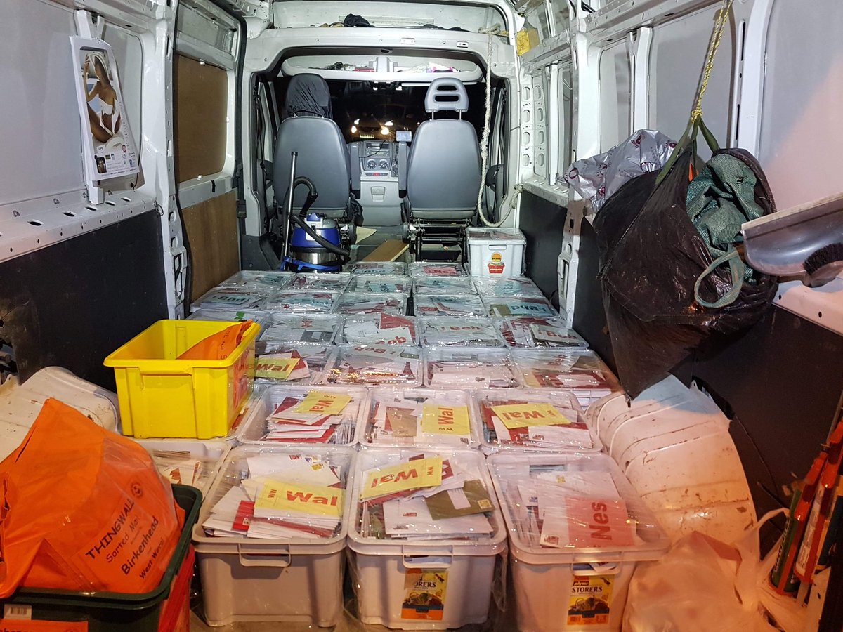 Look at all this post ready for sorting tonight, we're expecting over 80,000 cards tonight! #WeDeliverChristmas 📮📮📮