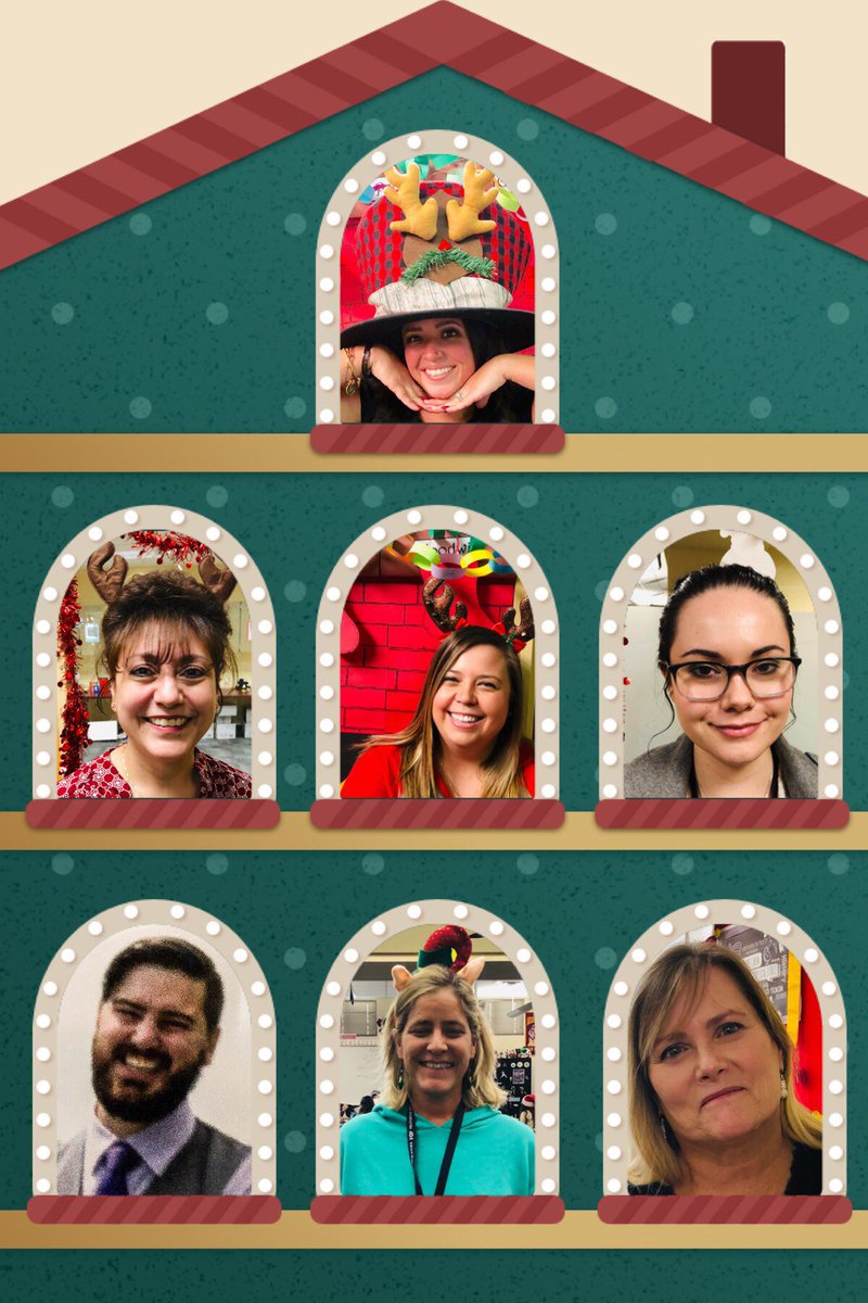 D Wing rocking the Xmas hats. #VHSHolidaySpirit2018 #HolidayHatHumpDay