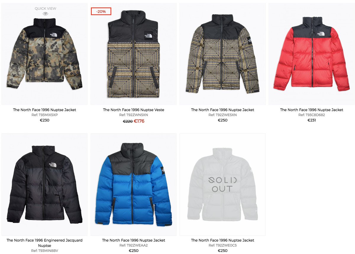 north face nuptse jacket canada