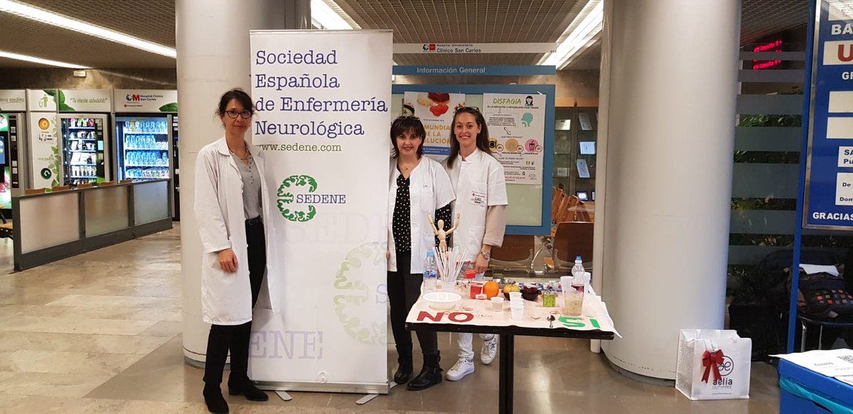 Disfagia, un problema creciente, gracias compañeras por hacer visible está enfermedad #DiaDisfagia18 #sedene18 #ClinicoenTwitter