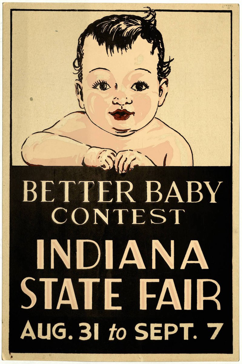 The first contest was called the "Better Babies" contest. Babies to children judged based on their hairstyle, hair color, weight, outfits, etc. It was overall creepy & disgusting af....