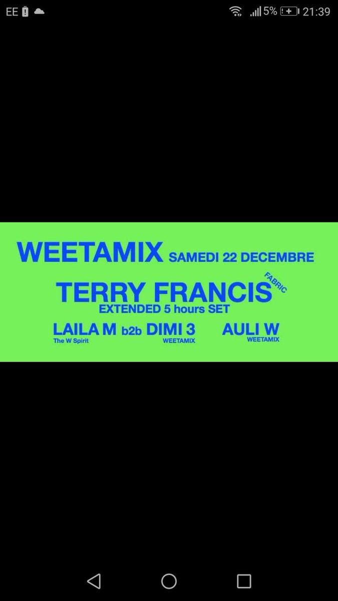 Terry Francis (@terryfrancisdj) on Twitter photo 