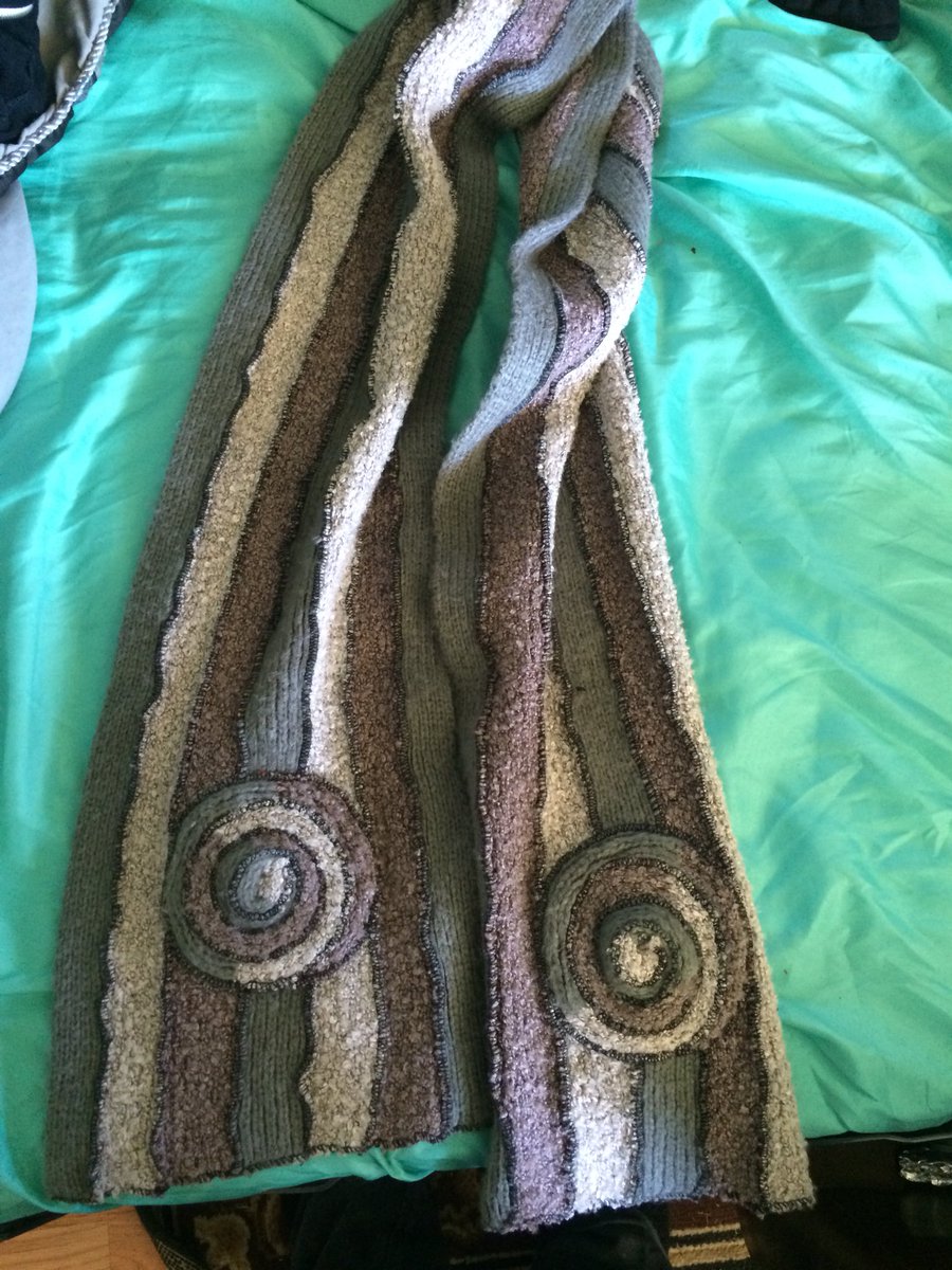SamsterFX45's tweet photo. I was sincerely enjoying wearing this scarf until my sister came up to me and said “I love your nipple scarf.” https://t.co/urtppj7ebZ