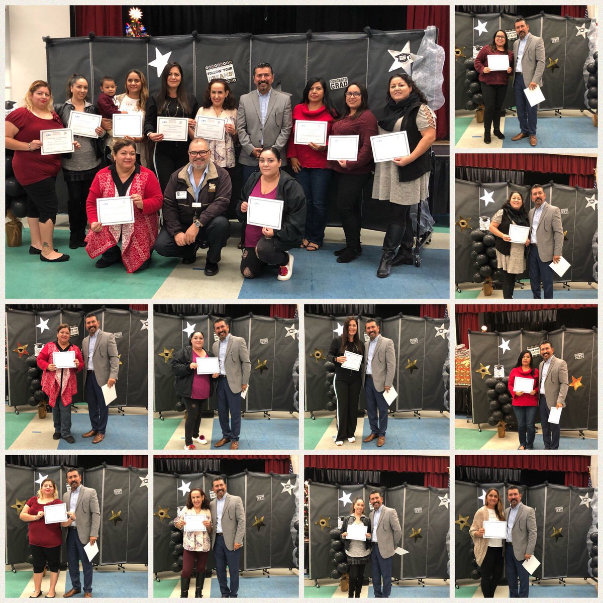 FeasterCharter's tweet photo. Congratulations to all of our #feasterlearns parents who completed the Positive Parenting Workshop and were recognized with a certificate of completion! @FranciscoJVel04 @AngelicaSleiman @sdominguez_3 @drmotsinger #FCSLCAPGoals @cvesdnews https://t.co/f9OSyLsLUf