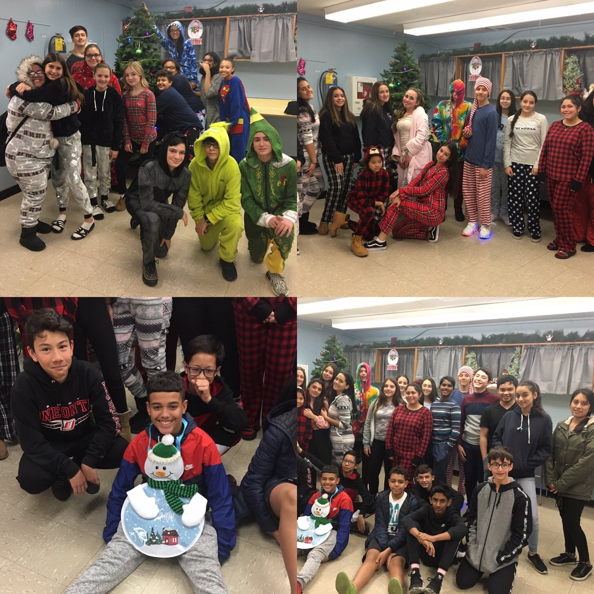 IS72RLBulldogs's tweet photo. Senior Spirit Day #classof2019 #nolimits #pjday #8thgradefun @SIBFSC @vgallassio @District31R @DOEChancellor https://t.co/oEUsJ9Vbvc