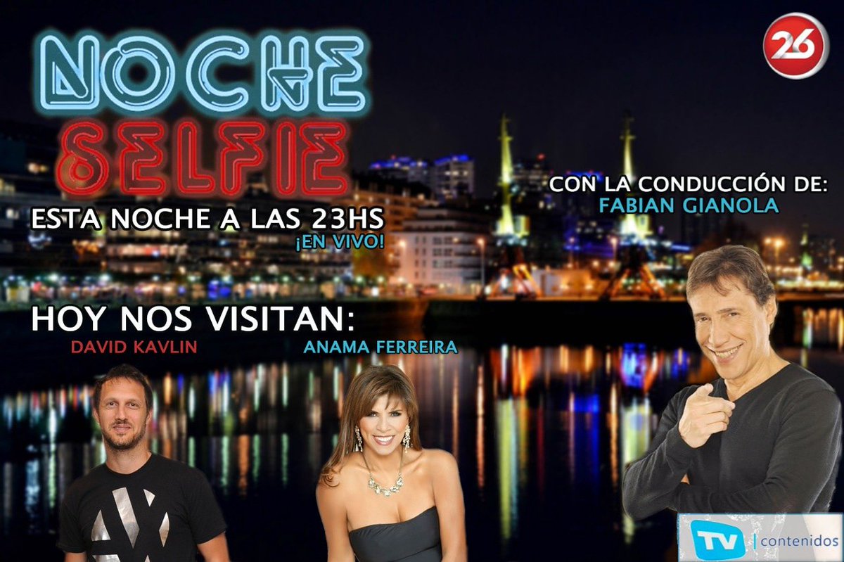 Hoy a las 23hs nos visitan <a href="/AnamaFerreira/">Anamá Ferreira 🍍</a> y <a href="/davidkavlin/">David Kavlin</a> para hablar de todo. No te lo pierdas!