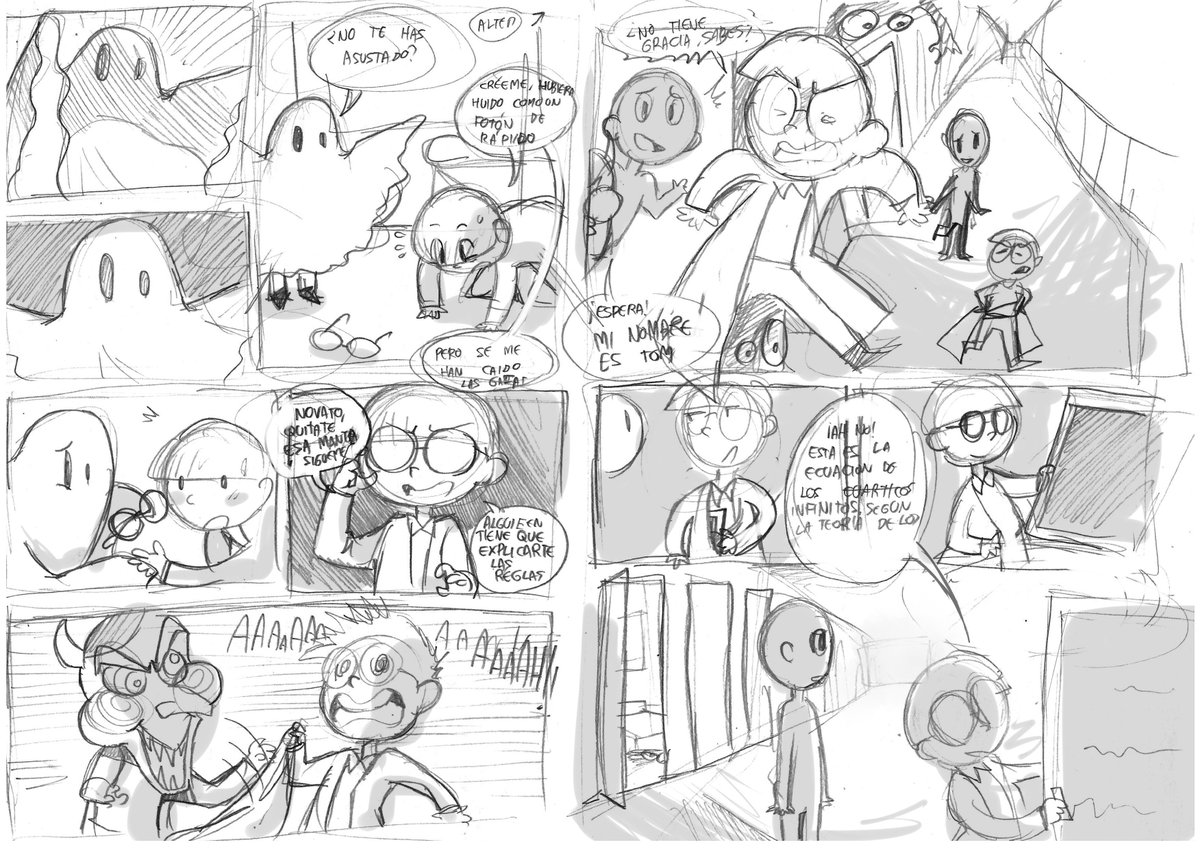 👻🇪🇸Algunos bocetos de <a href="/LittleSOULcomic/">Little SOUL</a>  hechos por <a href="/Sony_Shock/">❤️‍🔥𝒮𝑜𝓃𝓎-𝒮𝒽𝑜𝒸𝓀⏭Winter Freak!❤️‍🔥</a> 
💀🇬🇧Some sketches from the artist of this graphic novel.
patreon.com/Little_Soul/po…

#comic #humor #dibujo  #dibujodigital #cartoon #novelagrafica #aventura #horror #dccomics #marvelcomics  #webcomic #manga #anime