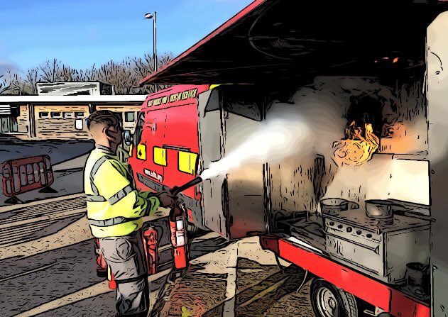 FireTrainingRaj's tweet image. Today another group of #FireMarshals received training at a waste management organisation which processes kitchen and green garden biodegradable waste.