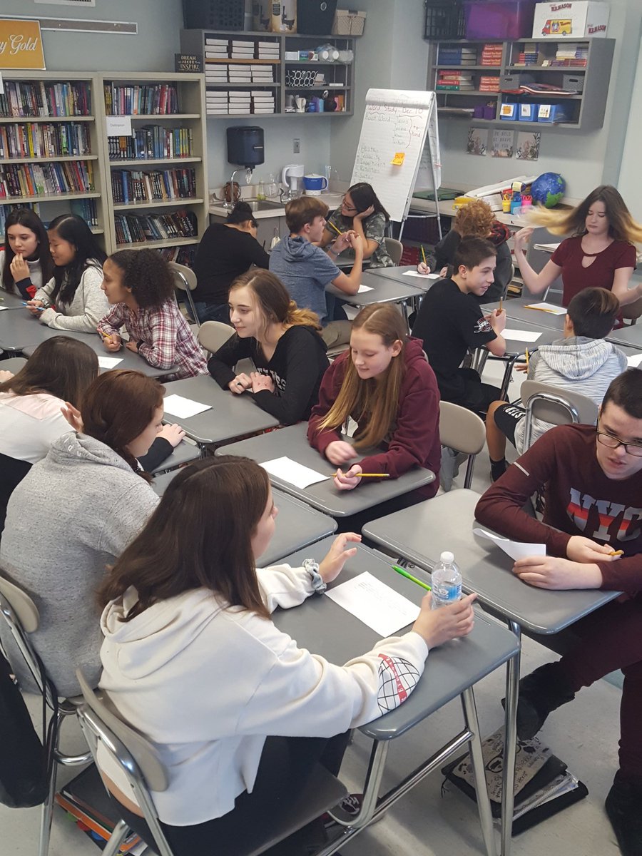 Amy Griffiths (@amygils11) on Twitter photo Social Issues Book Clubs conducting interview in the round discussions. <a href="/thorne_ms/">Thorne Middle School</a> Social Issues Book Clubs conducting interview in the round discussions. <a href="/thorne_ms/">Thorne Middle School</a>