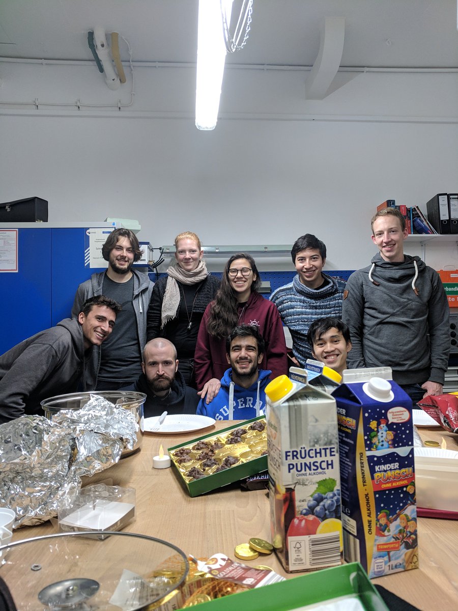 MakerLabHanover's tweet photo. A little Christmas Get-together before everyone leaves for the holidays! :)
And by the way: Our new website is live! Make sure to check it out on https://t.co/Si3bTUcZ1P
A big thanks to Danil for making it possible!
#Christmas #Makerspace #LeibnizUniversitätHannover https://t.co/cgKfNWCfUr
