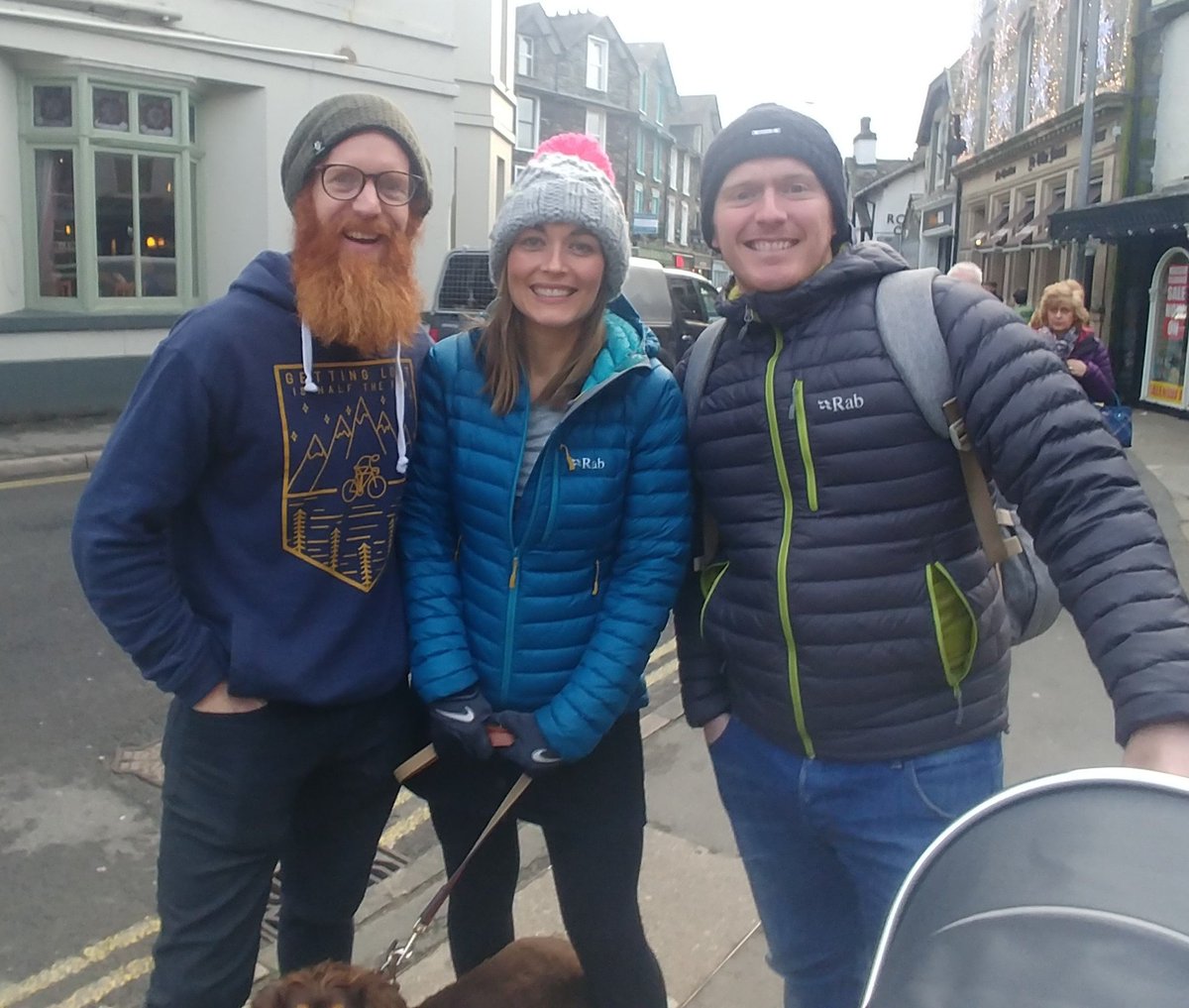Ben11123's tweet photo. @Conway_Sean great to bump into Sean again. Always happy to chat. Shame we didn't have longer to talk about your adventures. https://t.co/BEPdHzYJvG