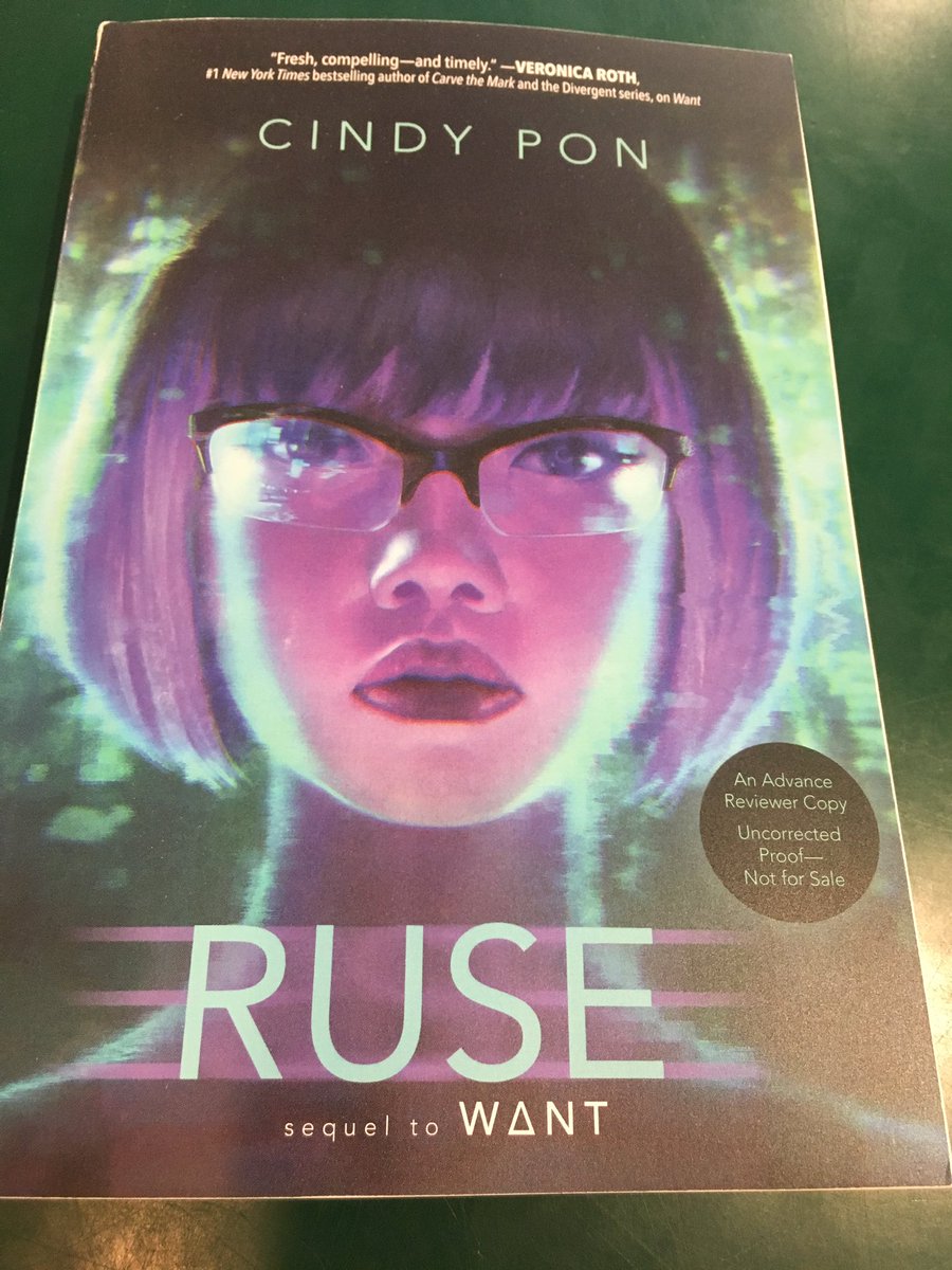 joypreble's tweet photo. Best store mail of the day at @BrazosBookstore ! An arc of RUSE by @cindypon !!!! Thanks @simonschuster ! #simonpulse I predict grand things for this one! https://t.co/W6rAmwRzud