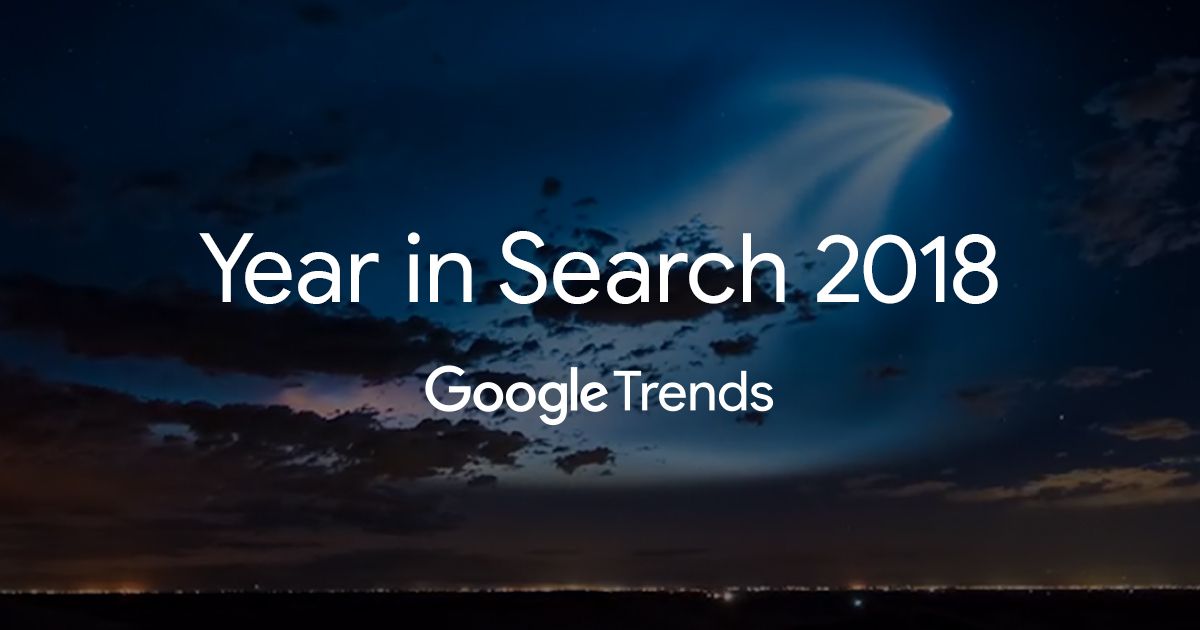 JeffKWilson's tweet photo. A fascinating look look at the 2018 #yearinsearch via Google.  https://t.co/hKwOkqs0Kd https://t.co/orxwag4Bbt