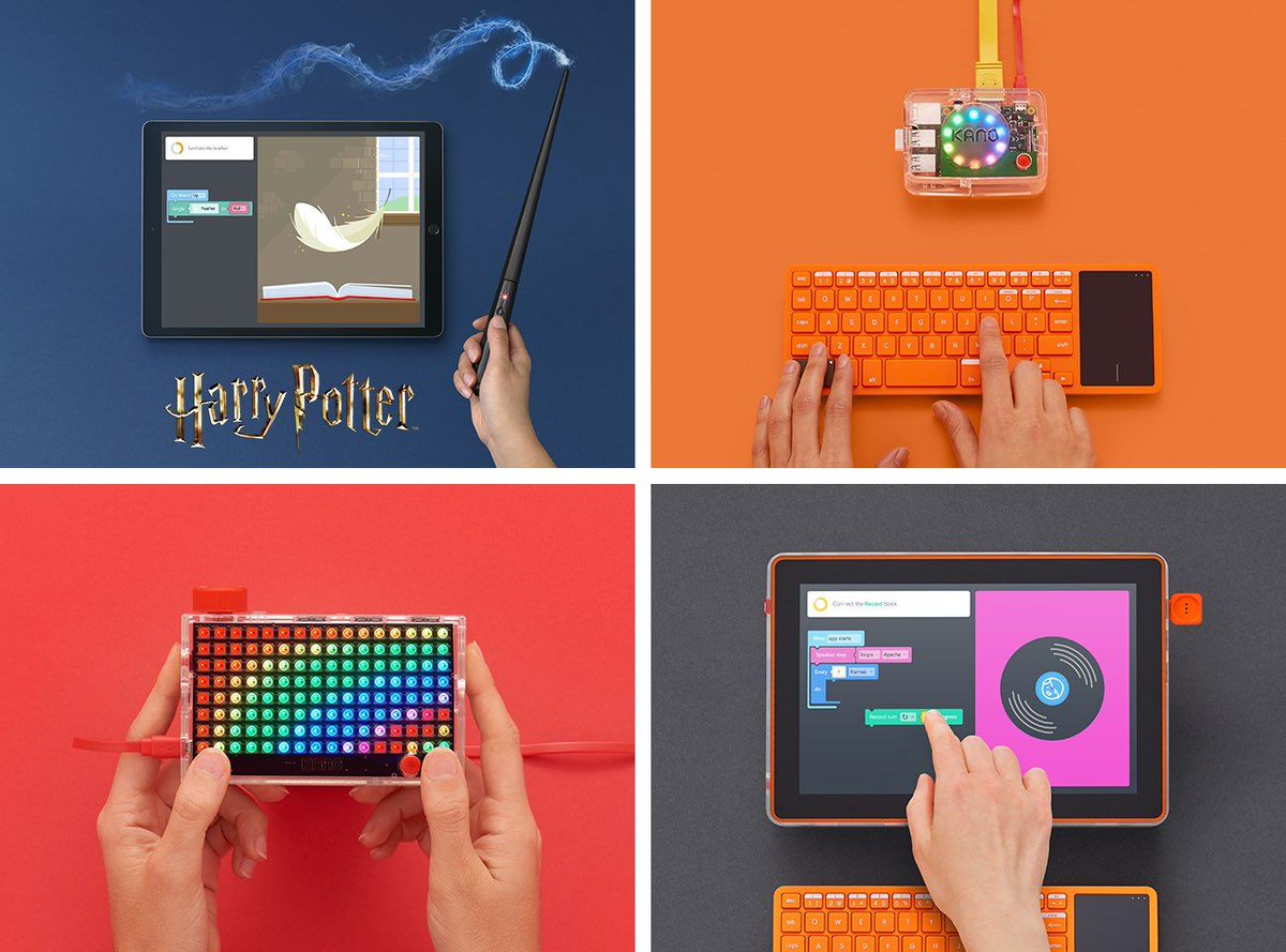 TeamKano's tweet image. Grab a great deal this Holiday Season, with an extra 20% saving on any Kano Kit, at getkano.co/2RUi7qK. Add FRIEND20 at checkout to snag the savings! #HarryPotter #CodingWand #ComputerKit