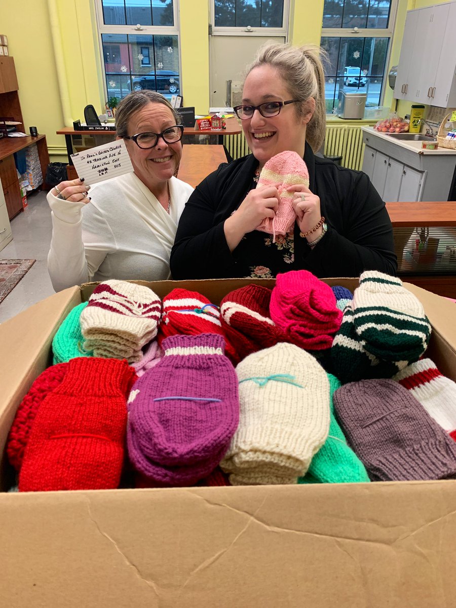 AAquin7's tweet photo. “Giving is not just about making a donation. It is about making a difference” - Kathy Calvin. @HWDSB thanks our friends at St. Paul’s United Church for keeping our students at @WHBallardnews, @Viscount_HWDSB and Parkdale a little bit warmer.  #HamOnt #CommEngagement https://t.co/J56Bc48ADr