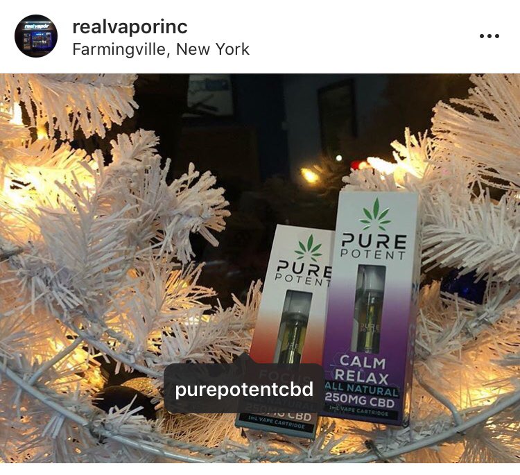 PurePotentCBD (@cbdpotent) on Twitter photo Stop by <a href="/realvaporinc/">REALVAPORINC.</a> ASAP to pick up Pure Potent CBD #purepotentcbd #realvaporinc #purelife #purepotent #newyork #cbd #cbdlife #cbdproducts #cbdoil #vapeshop #cbdcommunity #cbdmovement #cbdlife #healthandwellness #themoreyouknow #cbdheals #cbdhealth #happyholidays #cbdgifts Stop by <a href="/realvaporinc/">REALVAPORINC.</a> ASAP to pick up Pure Potent CBD #purepotentcbd #realvaporinc #purelife #purepotent #newyork #cbd #cbdlife #cbdproducts #cbdoil #vapeshop #cbdcommunity #cbdmovement #cbdlife #healthandwellness #themoreyouknow #cbdheals #cbdhealth #happyholidays #cbdgifts