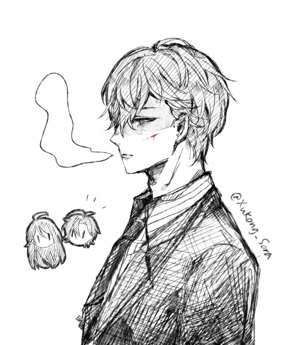 落書き👔 