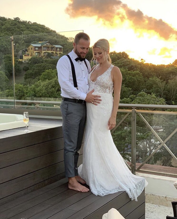 thesherryholmes's tweet image. And we are married! #stlucia #babybump