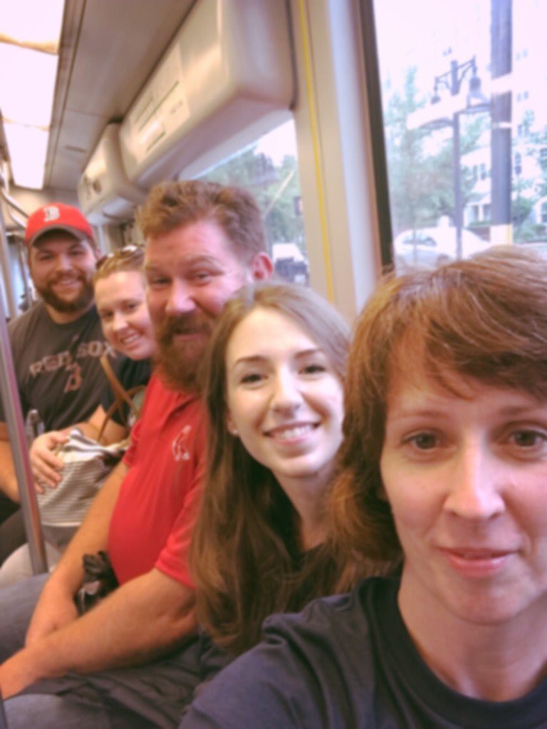 #TheGiftofSox brought our soon to be daughter in law to her first game while our son was deployed this summer. How about blessing a military family that loves their Sox? #RedSoxNation #fenway #MBTA #gonavy #usstopeka