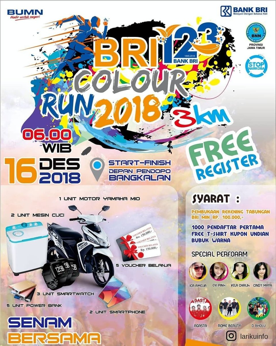 BRI Colour Run • 2018 BRI Colour Run • 2018