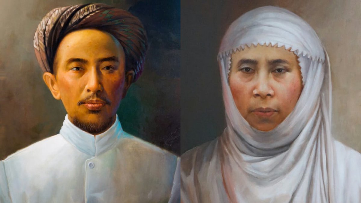 Download Gambar Resmi KH Ahmad Dahlan dan Nyai Siti Walidah https://t.co/tS7XdXgnKC #ahmaddahlan #nyaiwalidah
