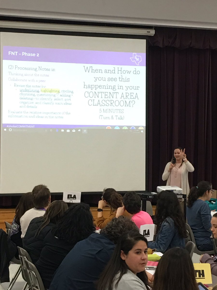 SMCISD_AVID's tweet photo. #StrikeAsOne 🐍@GoodnightSMCISD and @duvall58 co-presenting AVID Focused Note Taking Strategies across content areas🙌🏽  #Collaboration #GD2BR #WICORWorks @SMCISD_TLA @SMCISD_supe @AVID4College @barco143 https://t.co/bJYPH2vP5l
