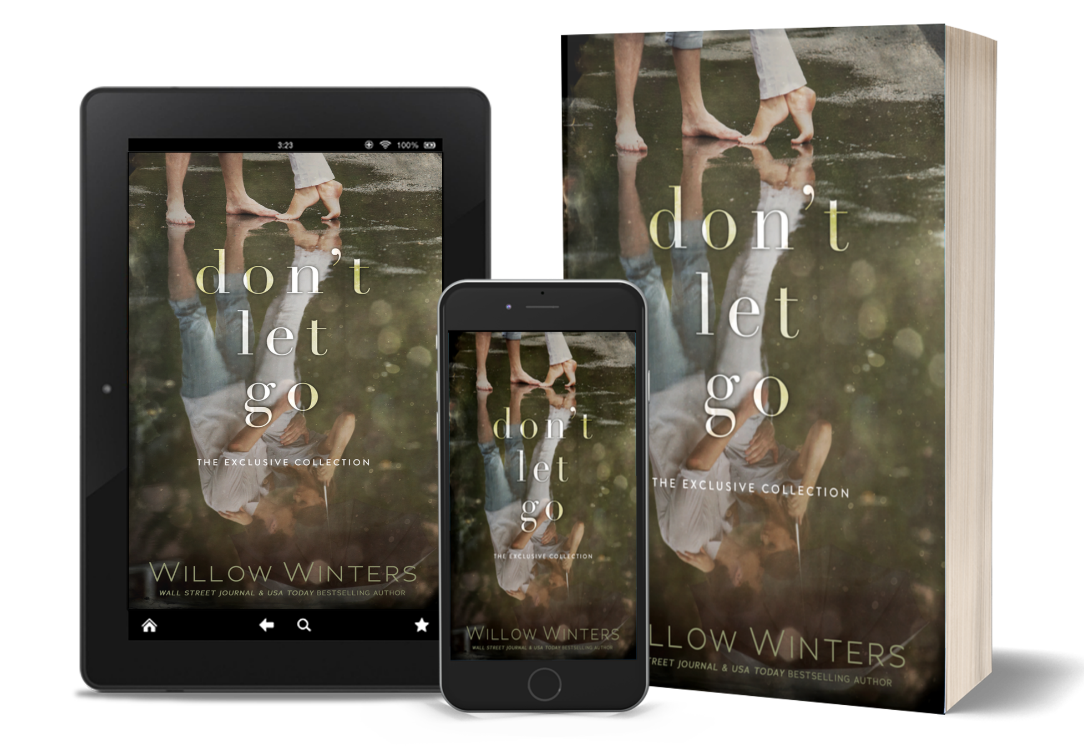 mommasaystoread's tweet photo. Seductive. Addictive. Captivating.
#DontLetGo by @willowwintersbb releases January 3, 2019
#TheCollection
#ContemporaryRomance #RomanticSuspense
Cover Design: Lori, #LJDesigns
@GiveMeBooksBlog #CoverReveal #Giveaway
https://t.co/sJCOVQJnAW https://t.co/5l08C0rap0