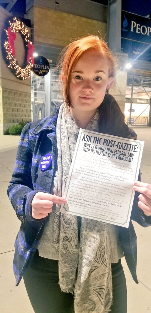 I'm a new-ish journalist of the <a href="/PittsburghPG/">Pittsburgh Post-Gazette</a>, but I know that it's unacceptable our employer has not paid hard-working members of the <a href="/PGNewsGuild/">pgnewsguildholder</a> a raise in 13 years.

We need your help.

Email JR Block to ask for a fair contract for PG journalists (jrblock@post-gazette.com)