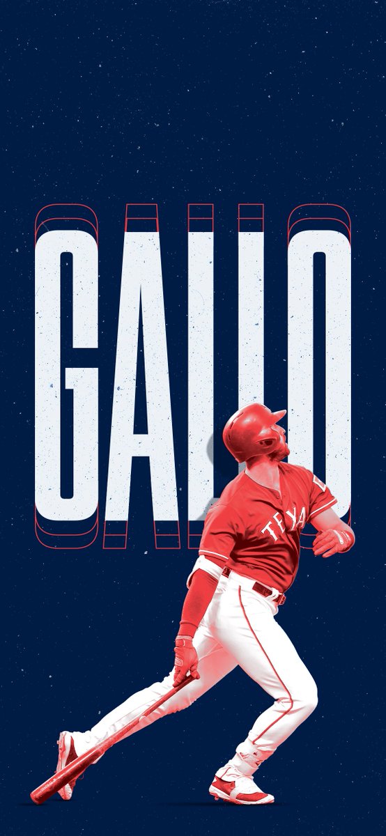 His name is @JoeyGallo24 and he hits DINGERS.   #WallpaperWednesday https://t.co/bn4d7XJfR8