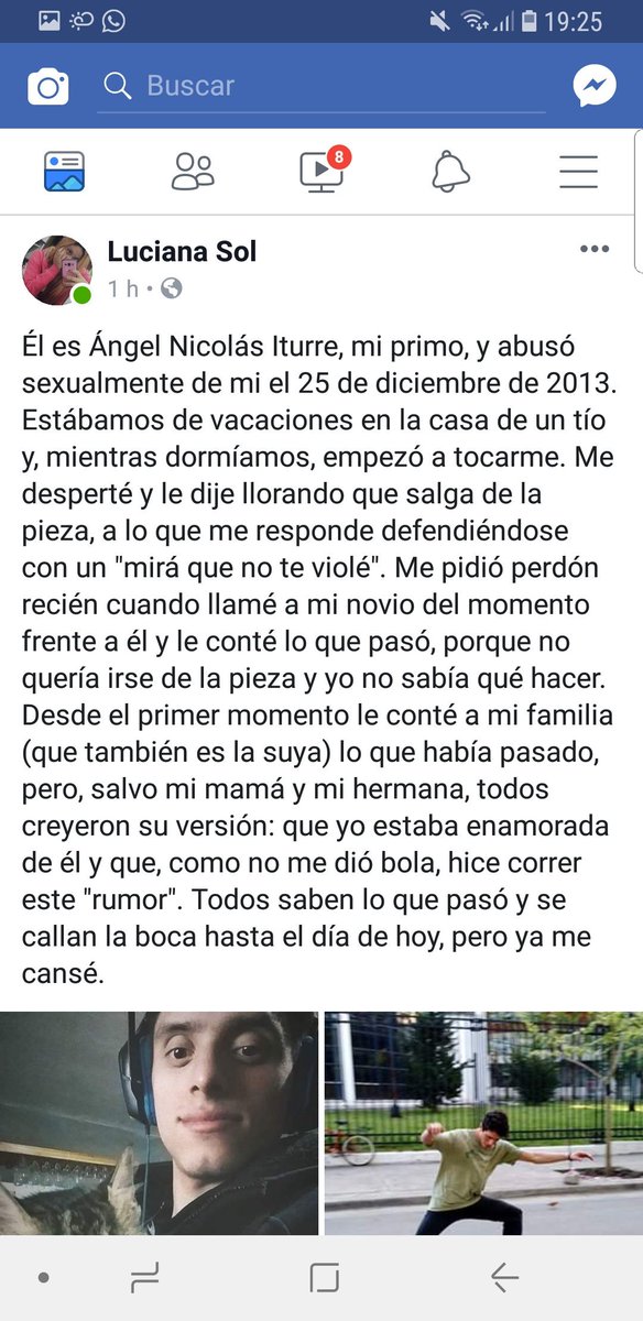 BrenBlls's tweet photo. Yo si  te creo!!!!
Ella es mi amiga, y le costó muchísimo poder hablar, porque la familia la dejo de lado, LA DEJARON SOLA! 
#NoNosCallamosMás 
#NoEstasSola
#NoesNo https://t.co/UdPQh36LA8