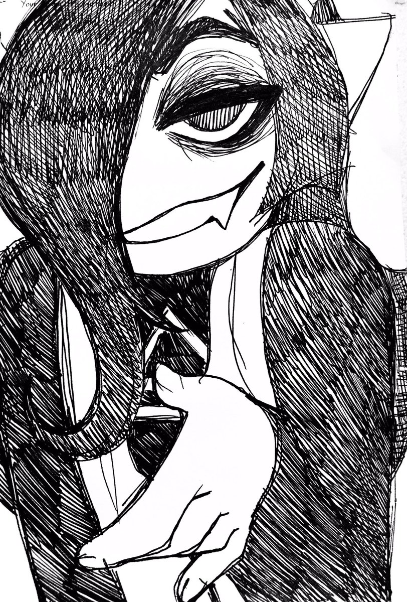 VANlSHINGPOlNT's tweet image. lol i used him for another prompt in the 300 book #tagoragorjek