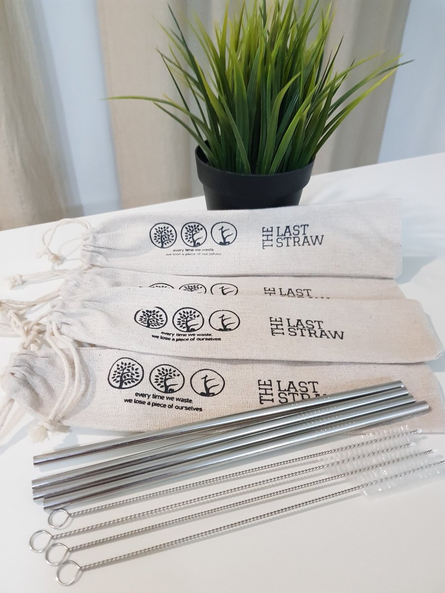 amaraysh's tweet photo. Remember to go get some metal straws! Say no to plastic straws! Whenever ordering a drink, politely request “no straw, please.” Encourage your friends and family to do the same too! In fact, why not get some for your friends and family as a Christmas gift?

1 for RM10, 2 for RM18 https://t.co/ux0Zhjq0ki