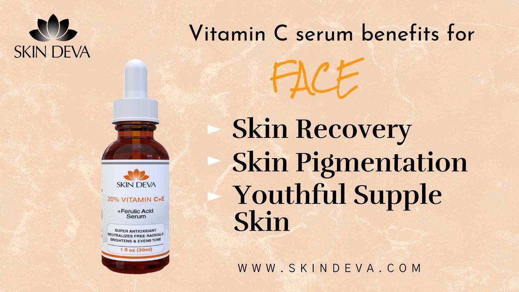 Skin Deva on Twitter "Vitamin C serum benefits for face.. Skin