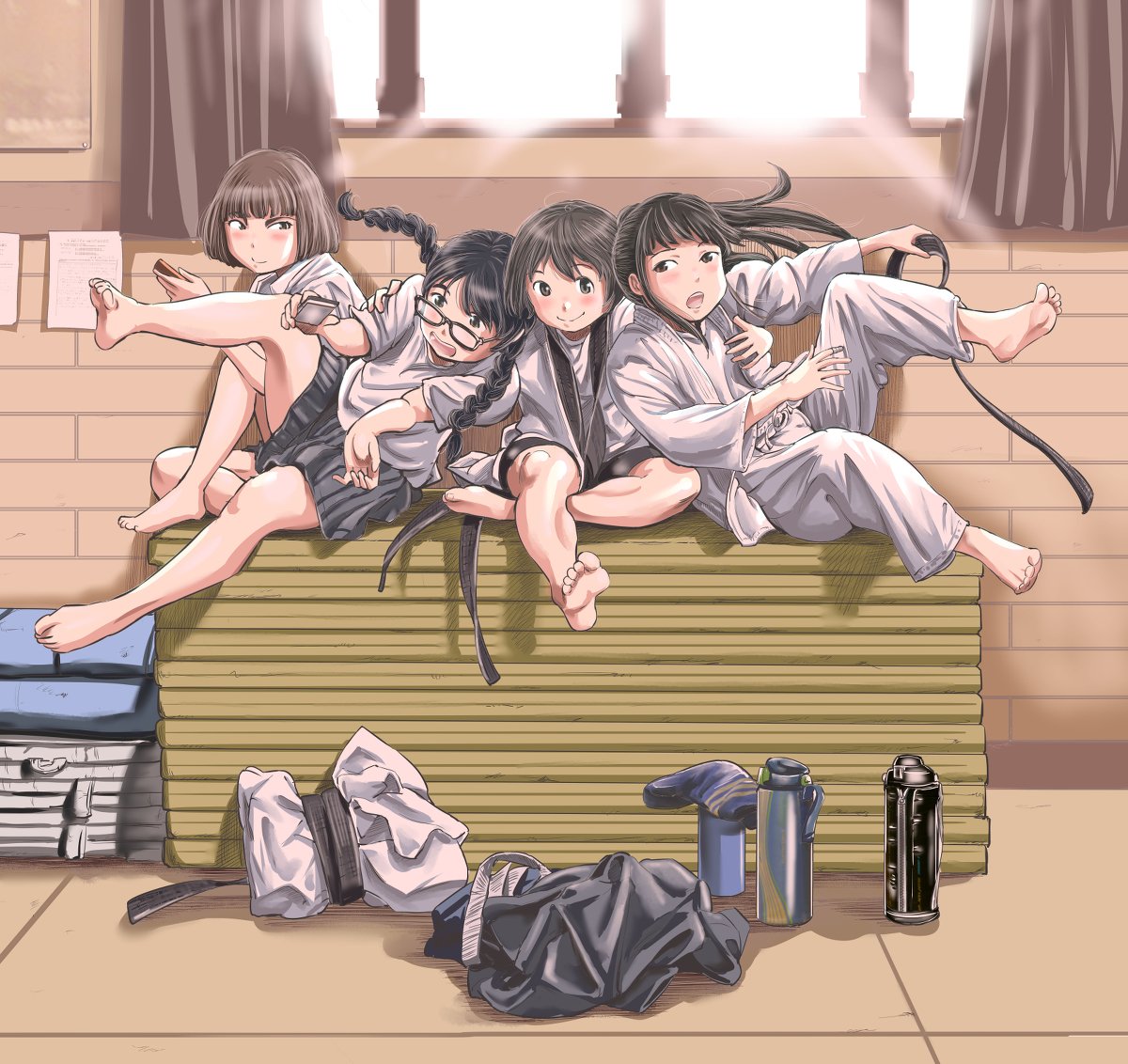 発売中の少年チャンピオン2-3号に『もういっぽん!』9話目掲載中です。
一話目無料はこちらから。
https://t.co/VBAQXwDh2B
女子柔道部をメインの舞台にした青春漫画です。
1巻は2月8日発売予定。 