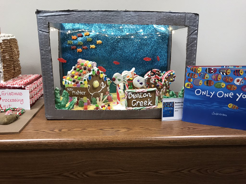So very proud of @DCEtrailblazers’s gingerbread contest submission. #TeamworkMakesTheDreamWork #CISDCoverStory #YouMatter #OnlyOneYou