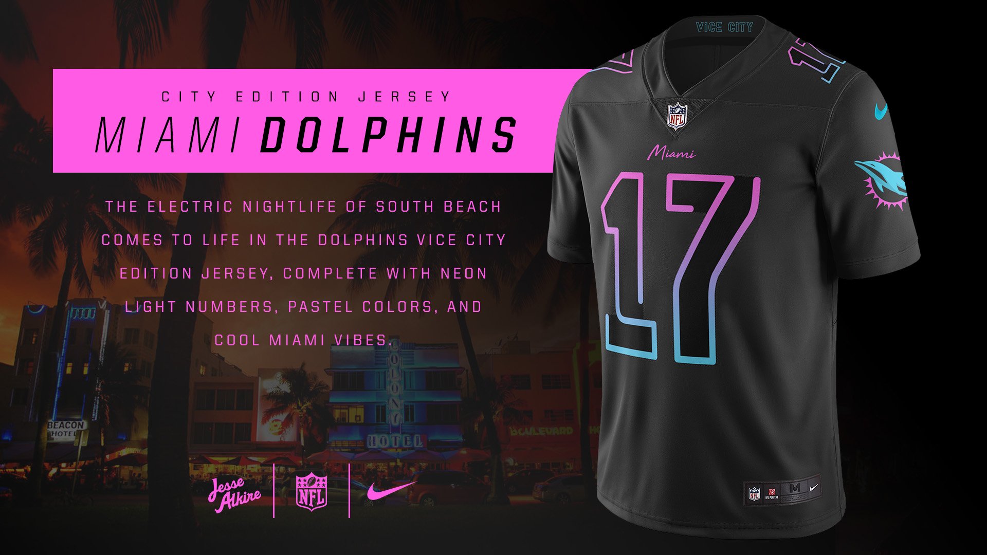 miami dolphins vice jersey