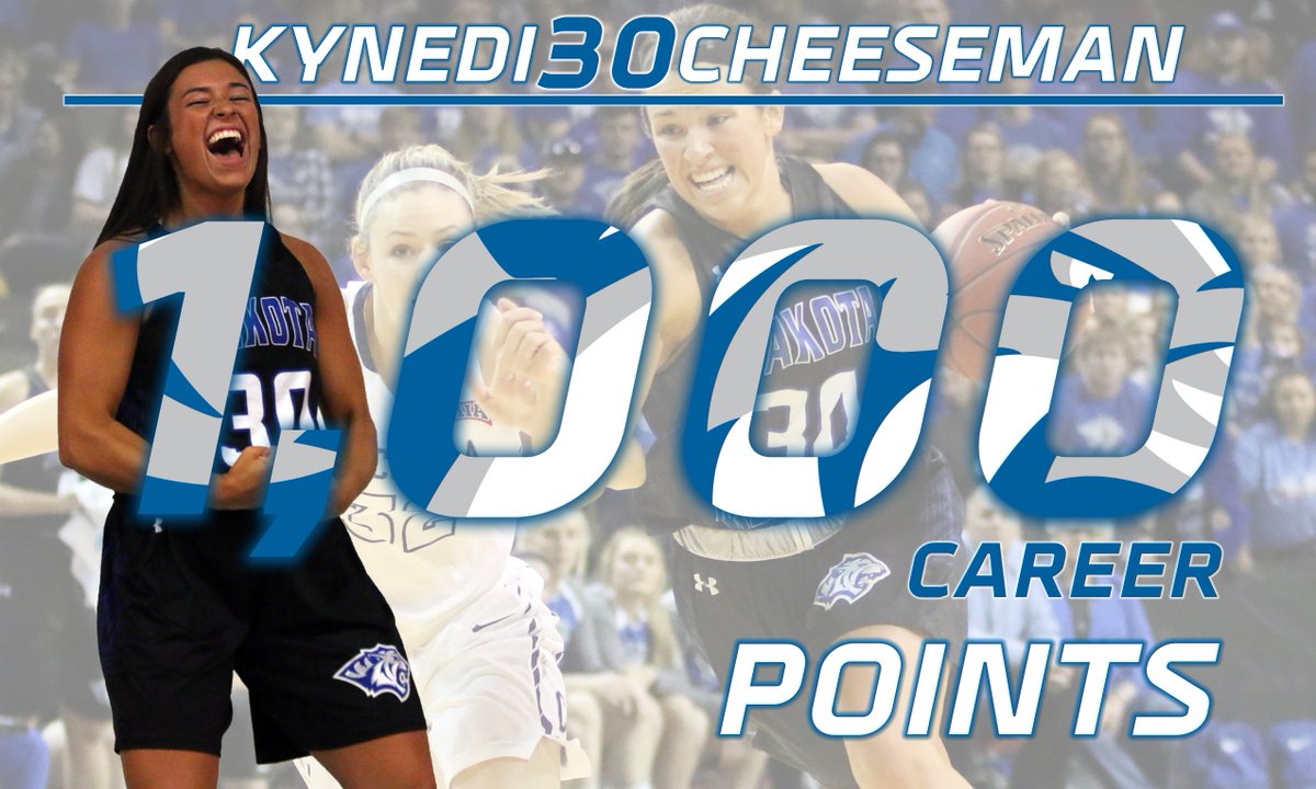 dwtigers's tweet photo. In the first half of tonight's contest, Kynedi Cheeseman tallied her 1,000th career point! She currently has 1,009 points in her career. Congratulations Kynedi!

#TigerPride #1000Points https://t.co/drxDjGFOlJ