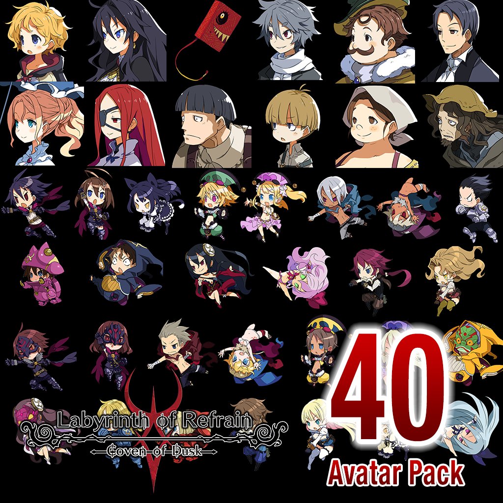 توییتر \\ NISAmerica در توییتر: «Avatar packs from Disgaea (https ...